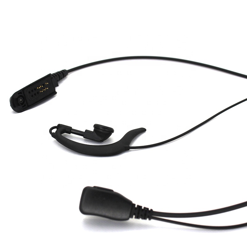 D Type Earhook Headset for Motorola Radios GP338