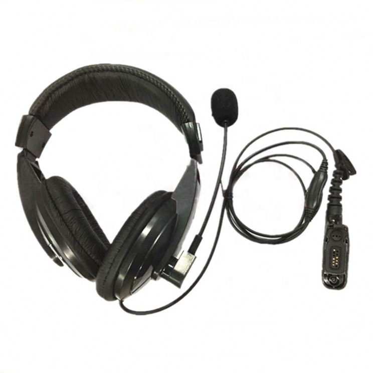 Customized Heavy-Duty Helmet Headset for Motorola DMR Radios XIR P8668