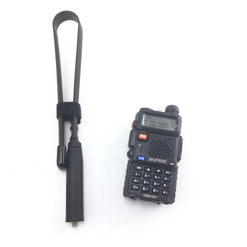 OEM 144/470MHz Foldable Antenna for Handheld Walkie Talkie 